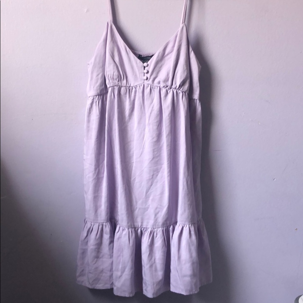 Flory lavender dress